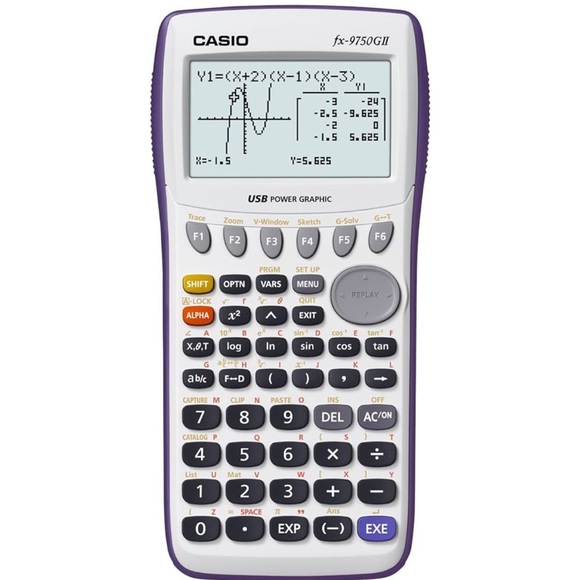 Casio Graphic Calculator 9750gii - Picture 2 of 3